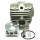 Zylinder mit Kolben F&uuml;r Stihl 066 MS660 56 mm 12 mm pin Big Bore