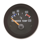 Wassertemperaturanzeige Anzeige Wassertemperatur Boot Jacht mit Geber 52 mm 40-120&deg;C Water temperature gauge with sensor