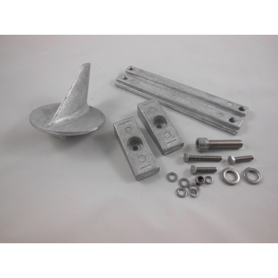 Anodes Anode Jeu danodes Kit danodes Aluminium Pour Mercury 75 80 90 100 115 CV EFI Hors-bord Eau saumâtre