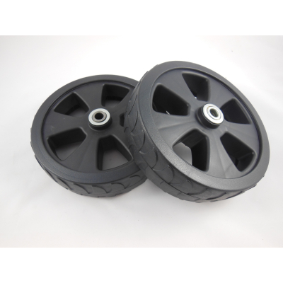 2 x Rad Räder Für Alko Al-Ko Rasenmäher 462670 Silver 520 BR Highline 473 51.3 523 533 483 46.3