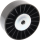 Tension pulley for Volvo Penta KAD32 KAD43 KAD44 KAD300 KAMD300 TAMD42 3582324