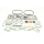Dichtungssatz gasket set für Volvo Penta 876302 876022 230A 230B 250A 250B AQ125B AQ131A AQ131B AQ131C AQ131D AQ151A AQ151B AQ151C