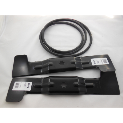 Reparatursatz Messer Keilriemen für MTD Mastercut E-Deck 92 cm 754-04175