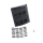 Schaltpaneel Schalttafel 6 Schalter switch panel 6 switches 12V 15A schwarz LED