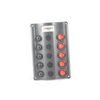 Schaltpaneel Schalttafel 5 Schalter Voltmeter switch...