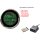 Chrom GPS Tachometer Geschwindigkeitsmesser Voltmeter Kraftstoffanzeige Koordinaten Kompass Speedometer Voltmeter Fuel Gauge Coordinates Compass