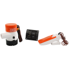 12V 12 Volt Bilgepumpe Lenzpumpe 1100 GPH 4163 L Liter mit Schalter Schwimmer