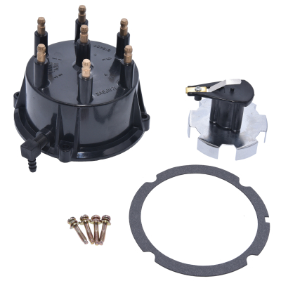 Distributor cap with rotor for Mercruiser V6 GM 4.3L 175 185 205 262 Thunderbolt 815407A2 90576A5